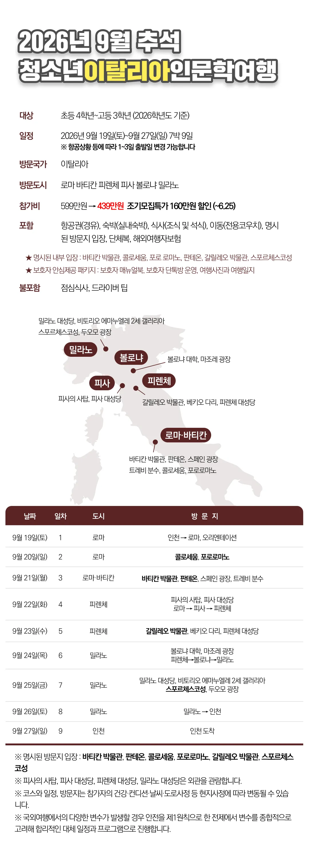 추석 청소년 1개국 유럽캠프 5