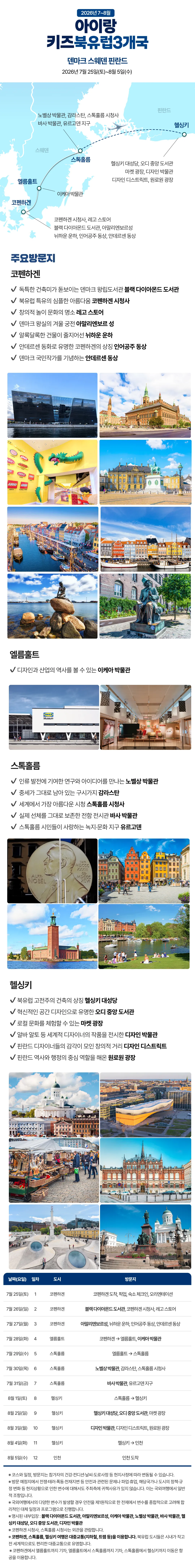 아이랑 키즈북유럽 3개국 5