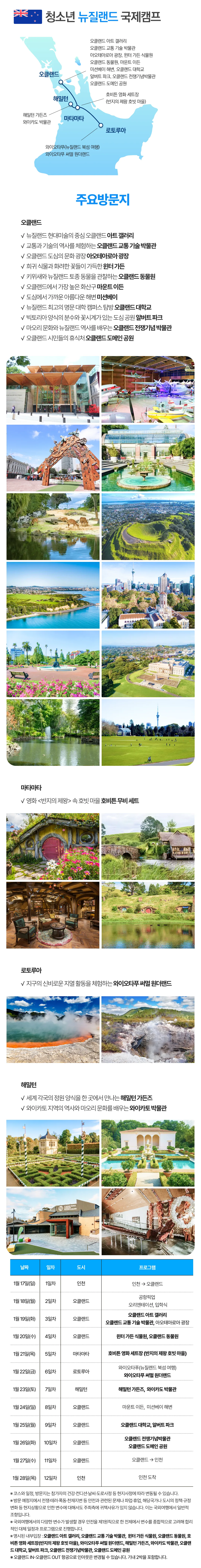 청소년 호주/뉴질랜드국제캠프 4