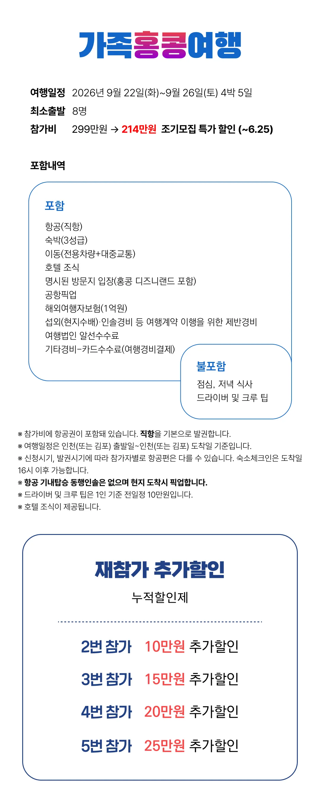 추석연휴 가족홍콩여행 2