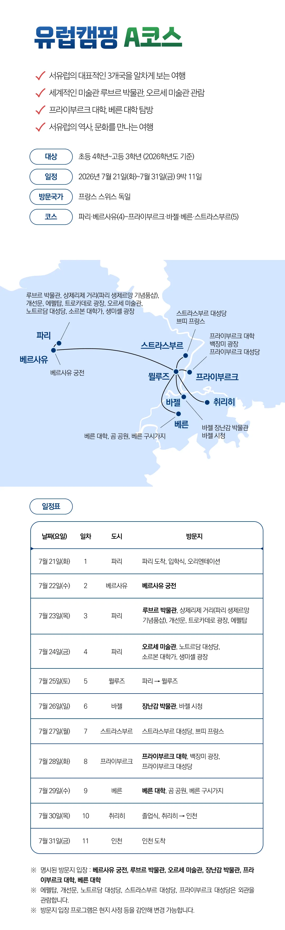 청소년 유럽캠핑 3