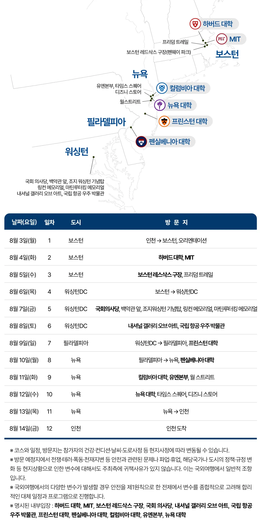 청소년 미국아이비캠프 3