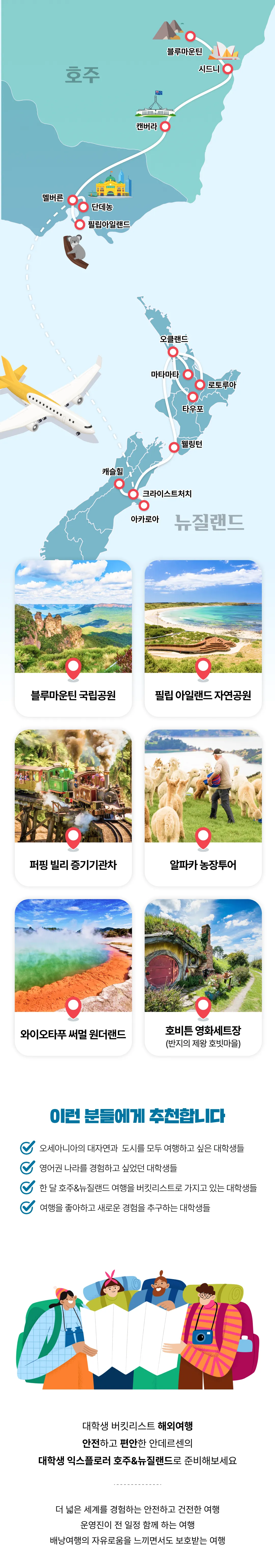 대학생 익스플로러 호주&뉴질랜드 30일간의 오세아니아일주 2