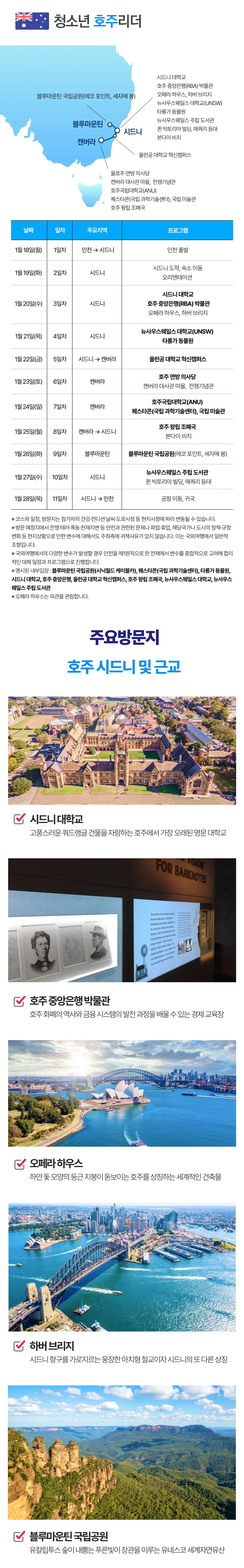 겨울방학 청소년 호주리더 4