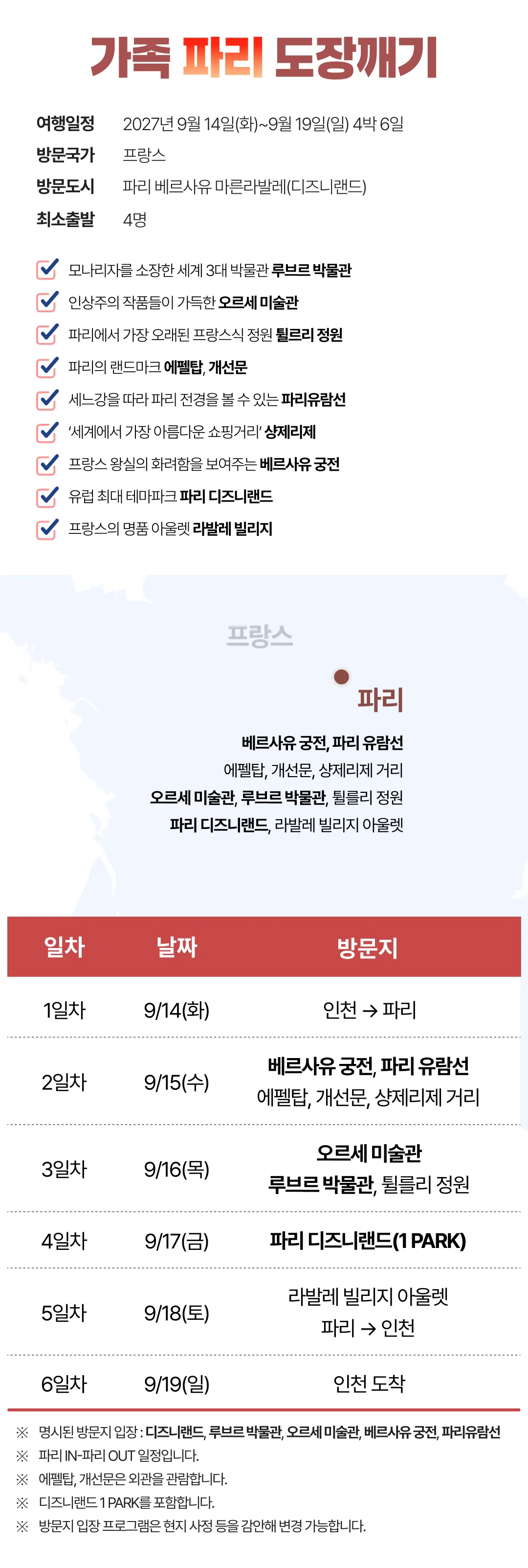 추석 가족파리/로마도장깨기 4